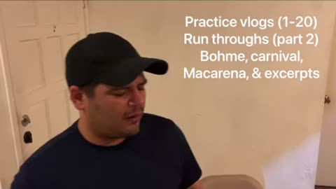 Practice vlogs (1-20) run throughs (part 2)