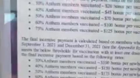 Do You Still Have a Family Dr？ Jab incentives for medical doctors to poison their patients...