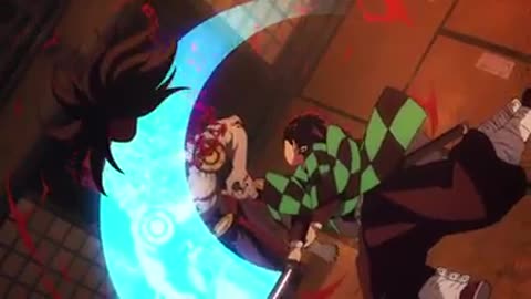 KIMETSU NO YAIBA : TANJIRO VS DRUM DEMON