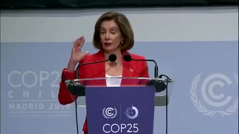 Pelosi claims US is still in Paris Agreement