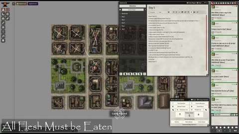 Episode 4 - All Flesh Must Be Eaten, Two Players, NO GM! Mythic Game Master Emulator