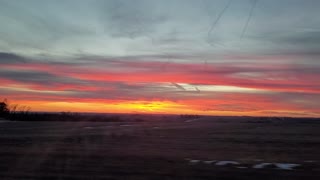 Eastern Nebraska sunset