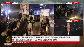 Estimates say 500,000 demonstrators hit the streets of Tel Aviv: AJE correspondent