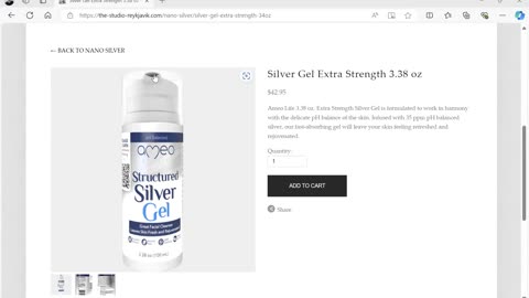 Silver Gel Extra Strength 3.38 oz by Dr. Paul Cottrell