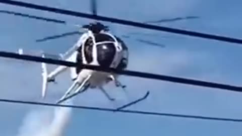 Low level toxic spraying in El Salvador. Watch the people run.