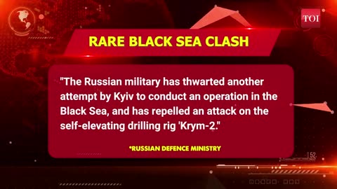 U.S. Joins Kyiv's Ops In Black Sea? Putin's Military 'Foils Strike, Sinks 8 Boats' In Rare Clash