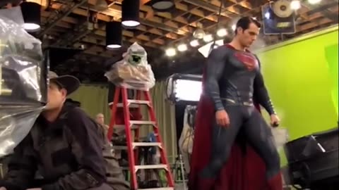 superman vs batman fight shooting