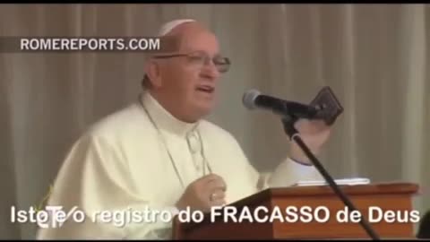 Papa Francisco fala sobre o FRACASSO DE DEUS!