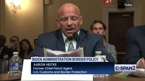 Agent Aaron Heitke was ordered by Biden-Harris to cover up the disaster at the border: