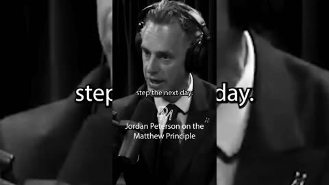 Jordan Peterson on the Matthew Principle #motivation #motivational #matthewprinciple #jordanpeterson