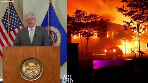 Tim Walz - "We Saw Peaceful Protests"...