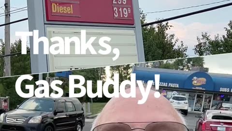 Thanks, Gas Buddy!