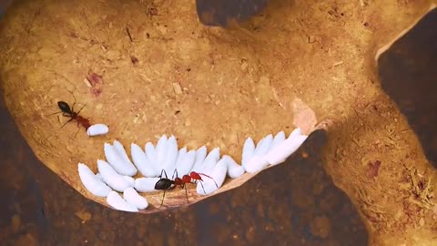 Looking Inside of an Ant Mound 🤨