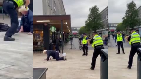 UK Police Tease 80 year Old Homeless Man for taking $1