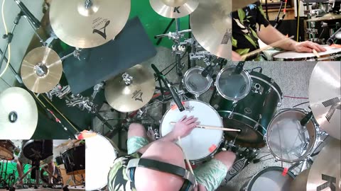 Relax A Bit Revisited by Anthony & The Persistents (Anthony Michael Angelo Drum Tracking Video) 5_10