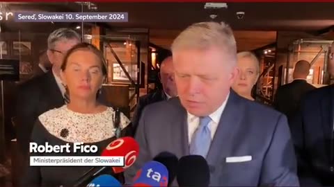 Robert Fico Ministerpräsident der Slowakei über den Ukraine Krieg und den Nazi-Begriff (GER Subs)