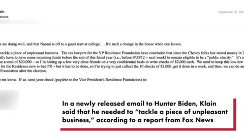 NEW Ron Klain solicited funds from Hunter Biden in 2012 PER LAPTOP FROM HELL