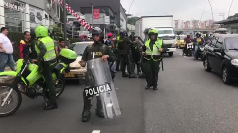 Controles sobre la estación Diamante en Bucaramanga