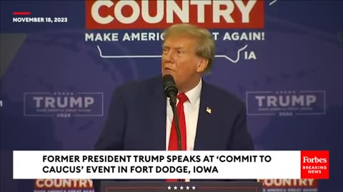 BREAKING NEWS: Trump Ruthlessly Attacks Biden Over China After APEC Summit | Full Iowa 2024 Rally