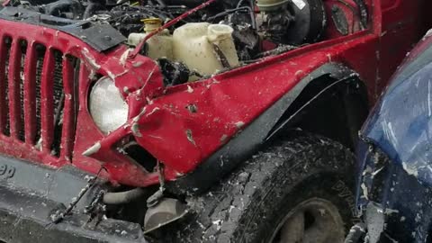 Aftermath of Tornado at Machinery Factory