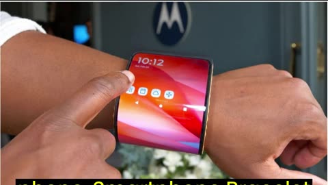 Concept foldable Phone Samsung & Motorola