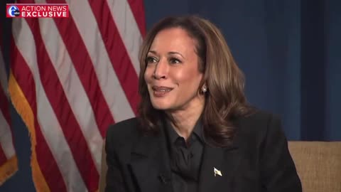 Kamala Harris' First Solo Interview Is a Disaster