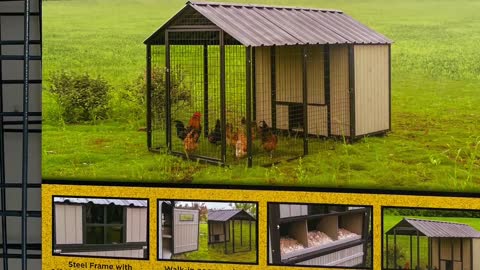 Warning Producer’s Pride XL Sentinel Chicken Coop