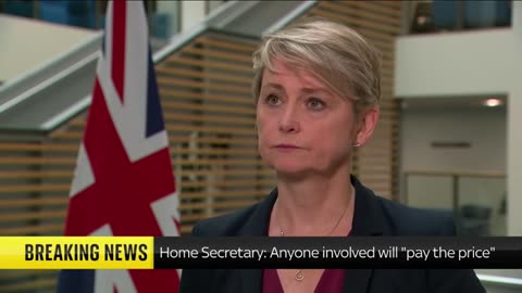 Intro Home secretary Yvette Cooper: Those breaking law 'will pay the price'