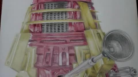 Drawing Doctor Who - The Supreme Dalek