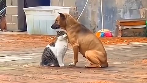 Cat and dog