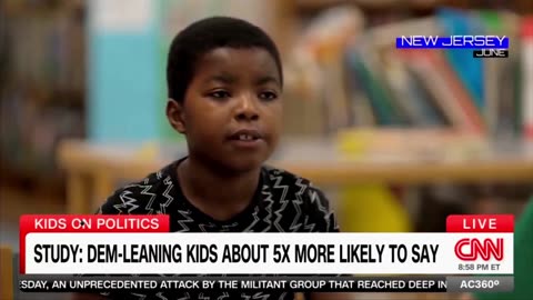 Democrats are brainwashing their kids to hate Trump supporters. Insane clip.