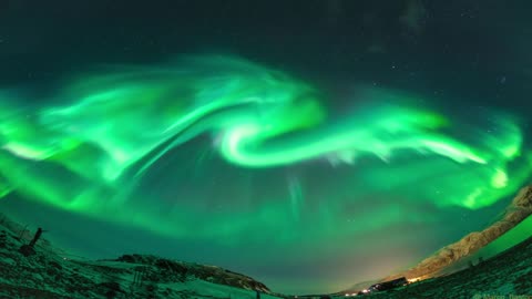 Aurora Borealis Sound in real time