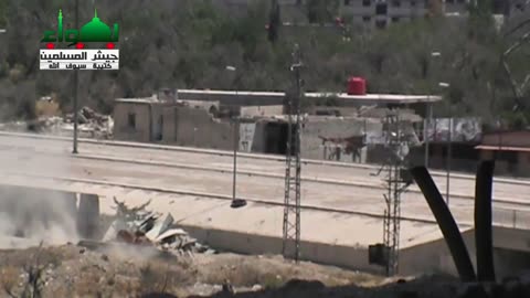 🎯🇸🇾 Syria Conflict | FSA Anti-Tank Team Engages SAA T-72 near Al Motahaleq Al Janoubi Bridge | | RCF