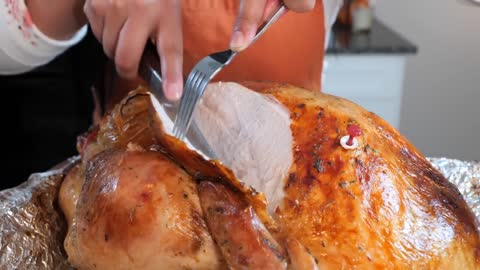 How to Cook THE BEST Juicy Turkey Recipe | Views on the Road Turkey