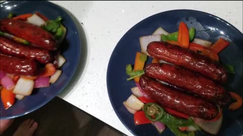 Sausages and Peppers