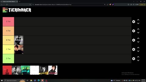 JUSTIN BIEBER'S DEFINITIVE ALBUM TIER LIST!!!