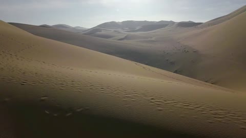 Drone footage of Sahara Desert & Dubai Desert