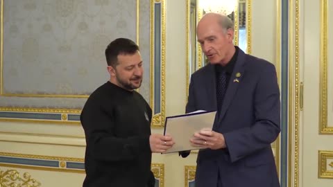 Bagman Bribe List? - Dem. Congressman Hand Delivers List Of Votes To Zelensky In Kiev