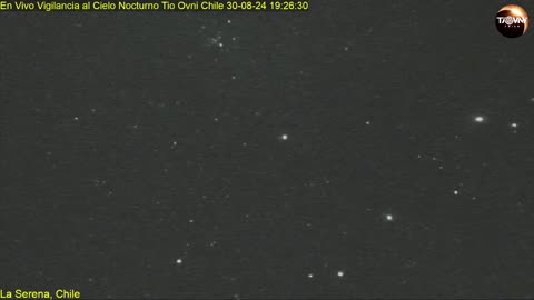 Live Surveillance of the Night Sky Tio Ovni Chile 08-30-24