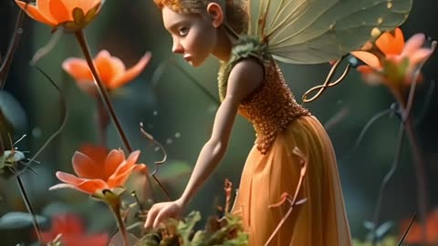 I really love creating fairies. They are actually kind of hard