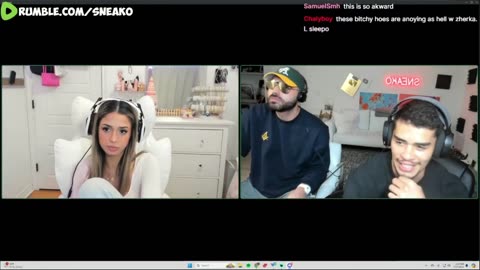 sneako and zherka call E-Girl | Full vod