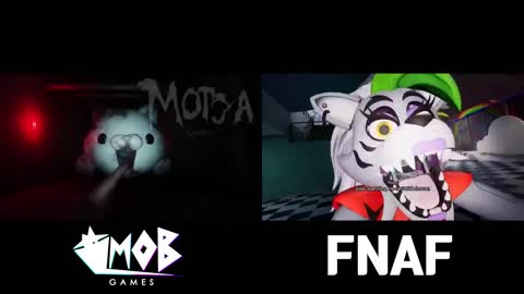 poppyplaytime #poppyplaytimechapter2 #mobgames MOB Games VS FNAF | Who's Jumpscare is BETTER? | lae