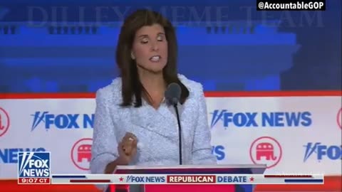 MAGADevilDog - Nikki Haley Shoved her foot square in her mouth on this one.