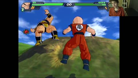 Nappa VS Krillin In A Dragon Ball Z Budokai Tenkaichi 3 Battle With Live Commentary