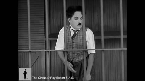 charlie chaplin - the lion cage - full scene (the circus 1928)