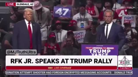 RFK Jr’s Full Speech at the Arizona Trump Rally - August 23, 2024