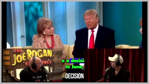 Joe Rogan Plays Shocking Old Footage of Donald Trump on The View