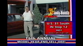 September 30, 2003 - Indy Honda Commercial