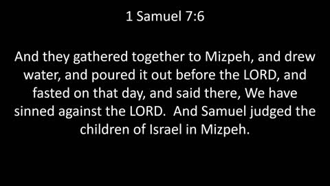 KJV Bible 1st Samuel Chapter 7