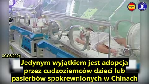 【PL】Komunistyczne Chiny zakończą zagraniczne adopcje chińskich dzieci